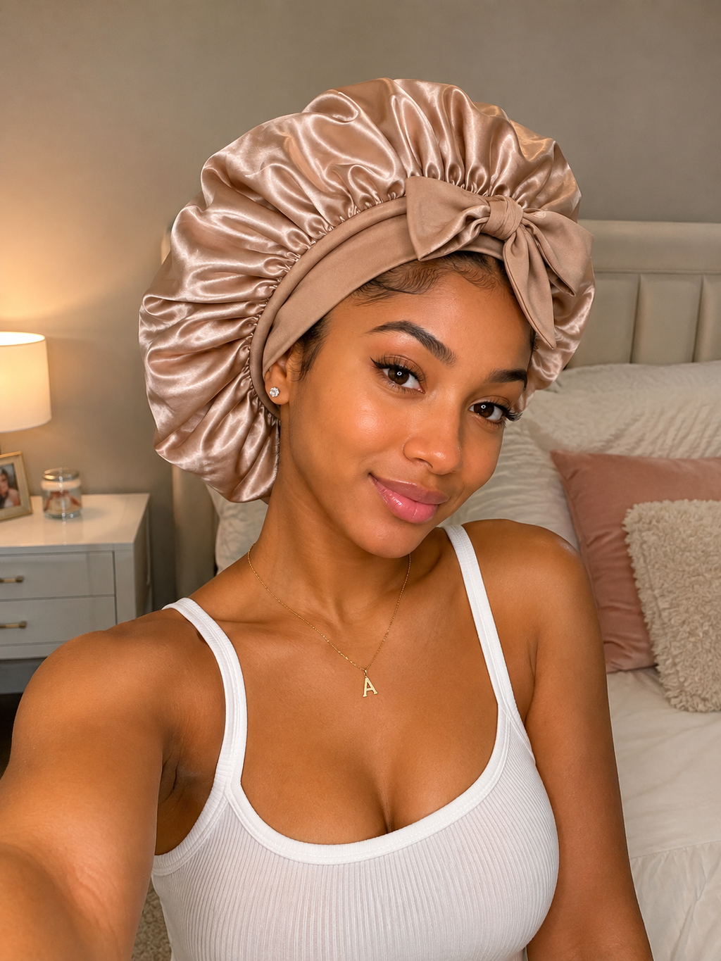 Silky Satin Sleep Bonnet
