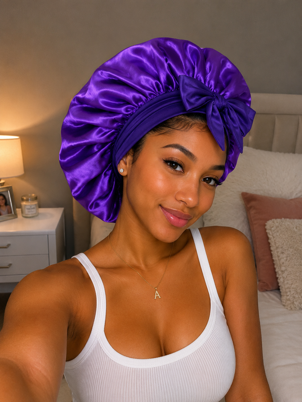 Silky Satin Sleep Bonnet