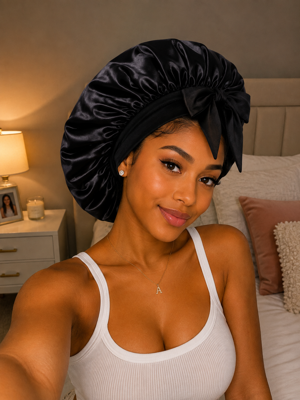 Silky Satin Sleep Bonnet
