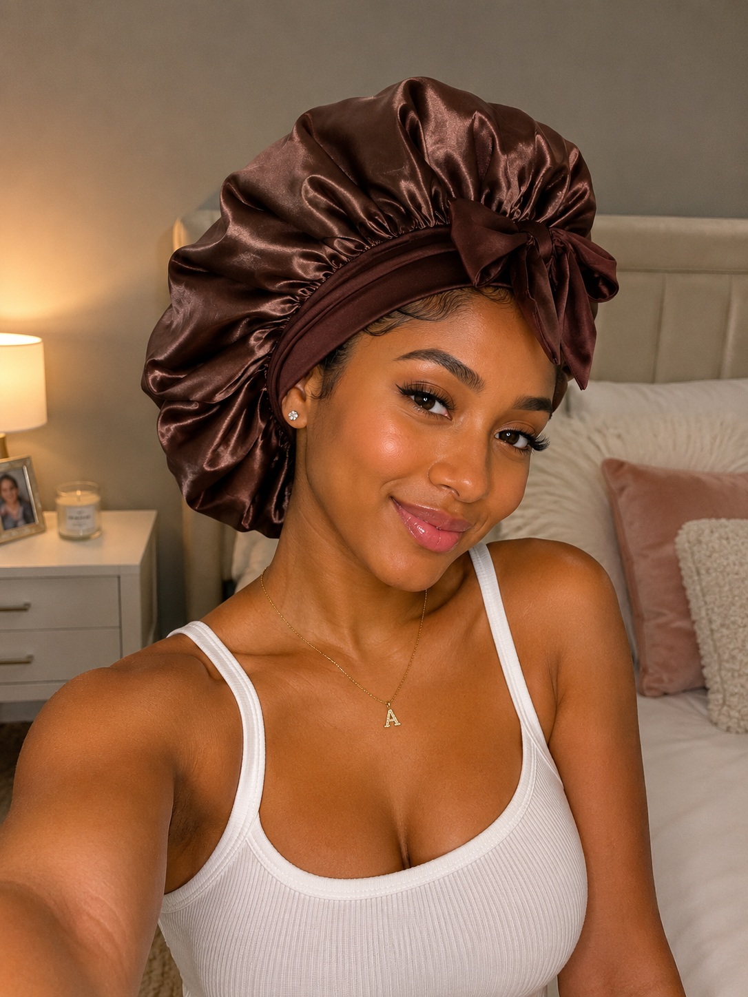 Silky Satin Sleep Bonnet