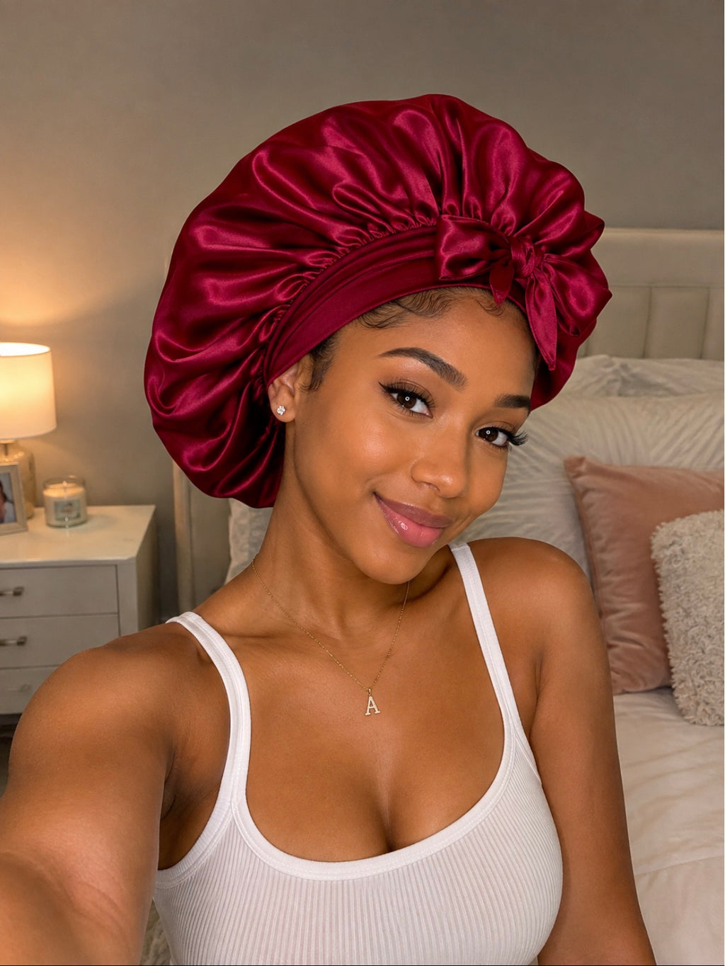 Silky Satin Sleep Bonnet